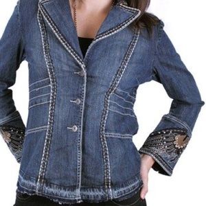 Zenim Denim Classic Vintage Style Jacket!